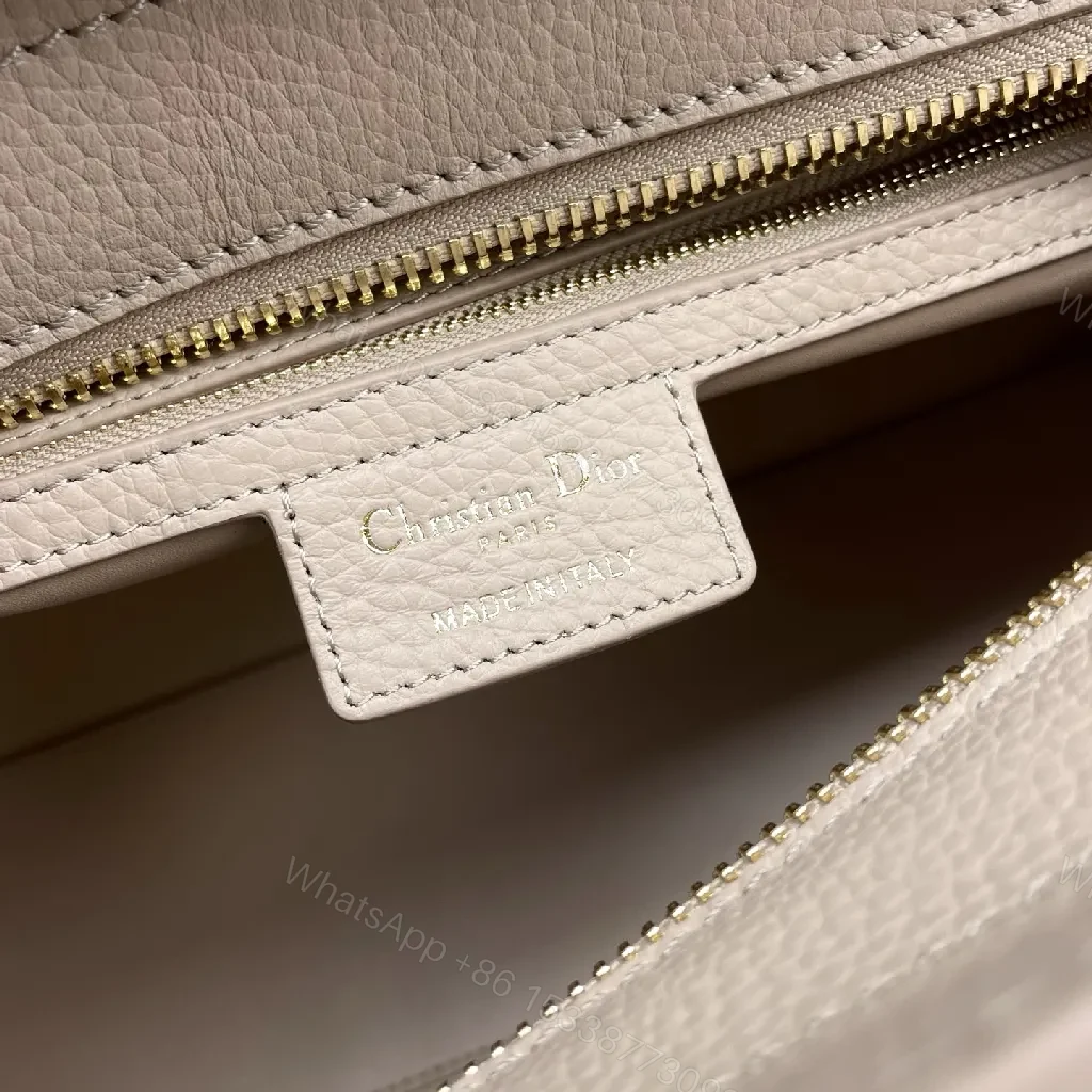 View 3 of Soft-Texture Satchel in Pebbled Leather with Signature Charms
