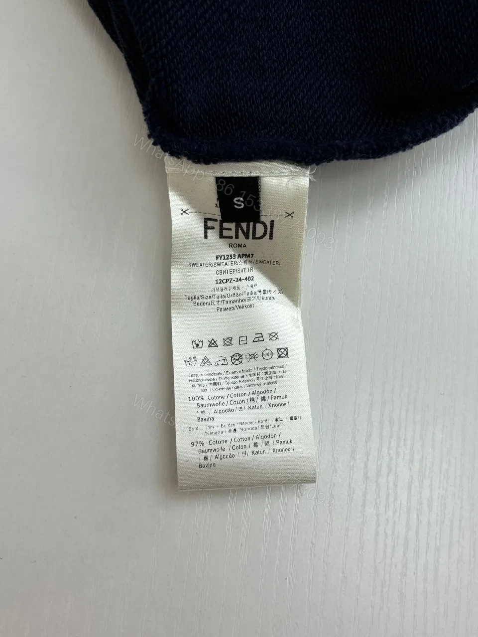 View 10 of Covert Navy Cotton-Blend Hoodie: Elevated Everyday Essential