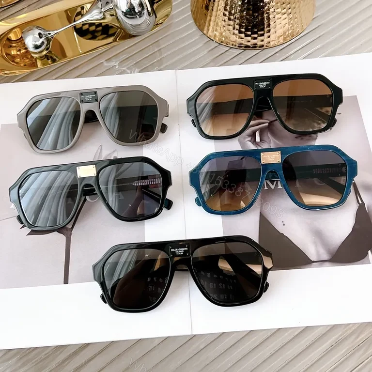 View 8 of Taupe-Frame Dolce & Gabbana Milano Italia Sunglasses: All-Day Comfort