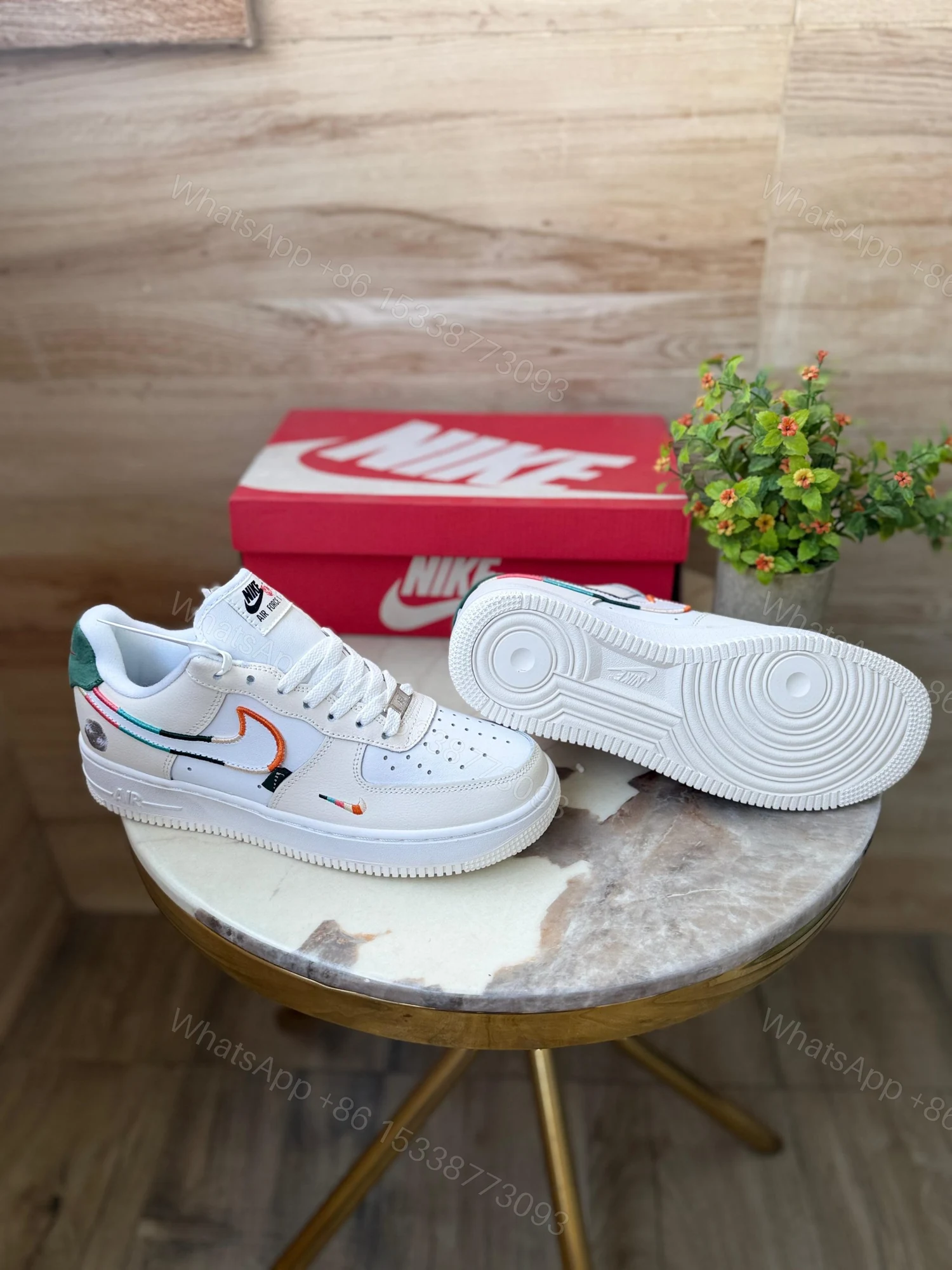 View 5 of FIRST COPY NIKE AIRFORCE ALL PETALS UNITED WHITE