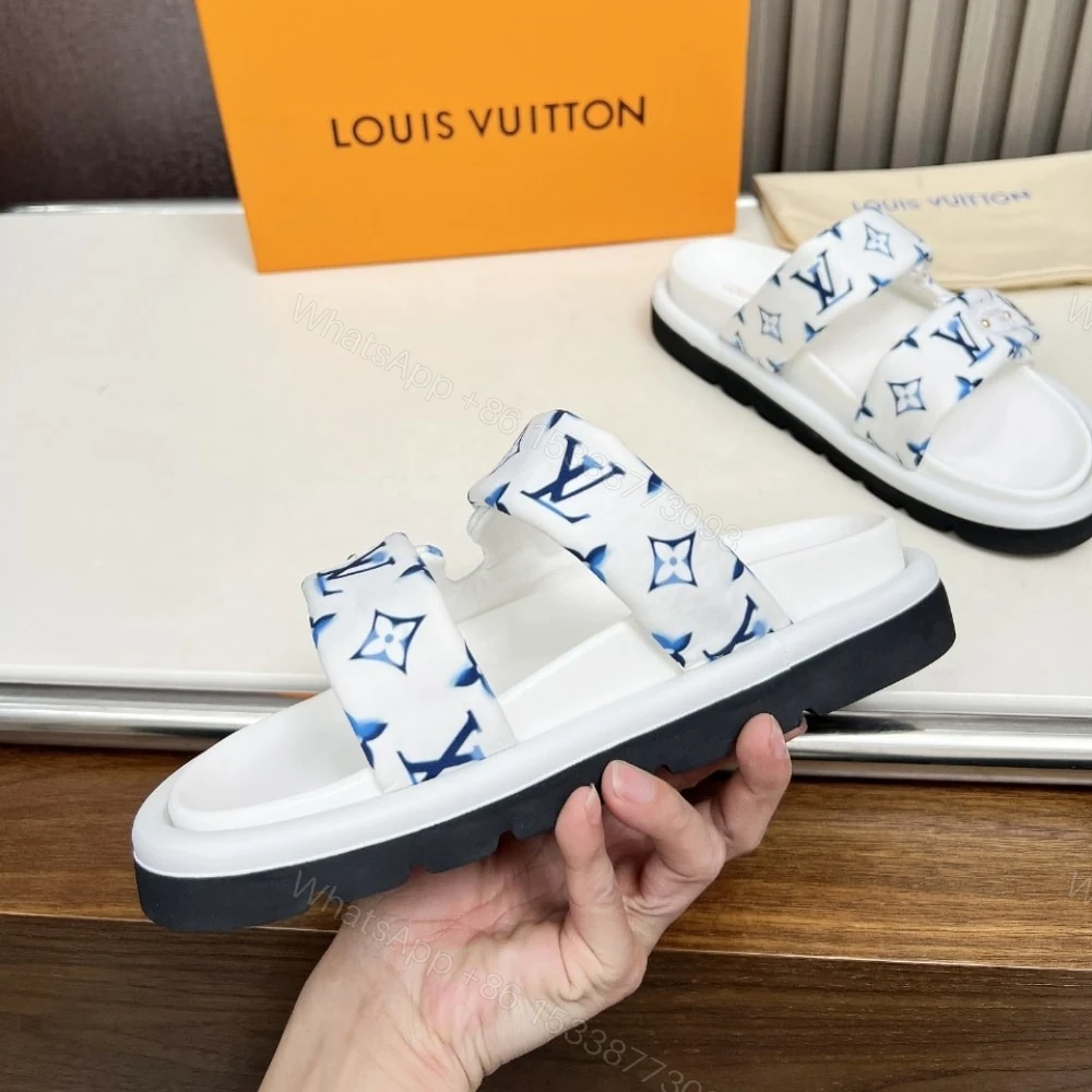 View 5 of LOUIS VUITTON POOL PILLOW COMFORT MULE BLUE 1AHMKL