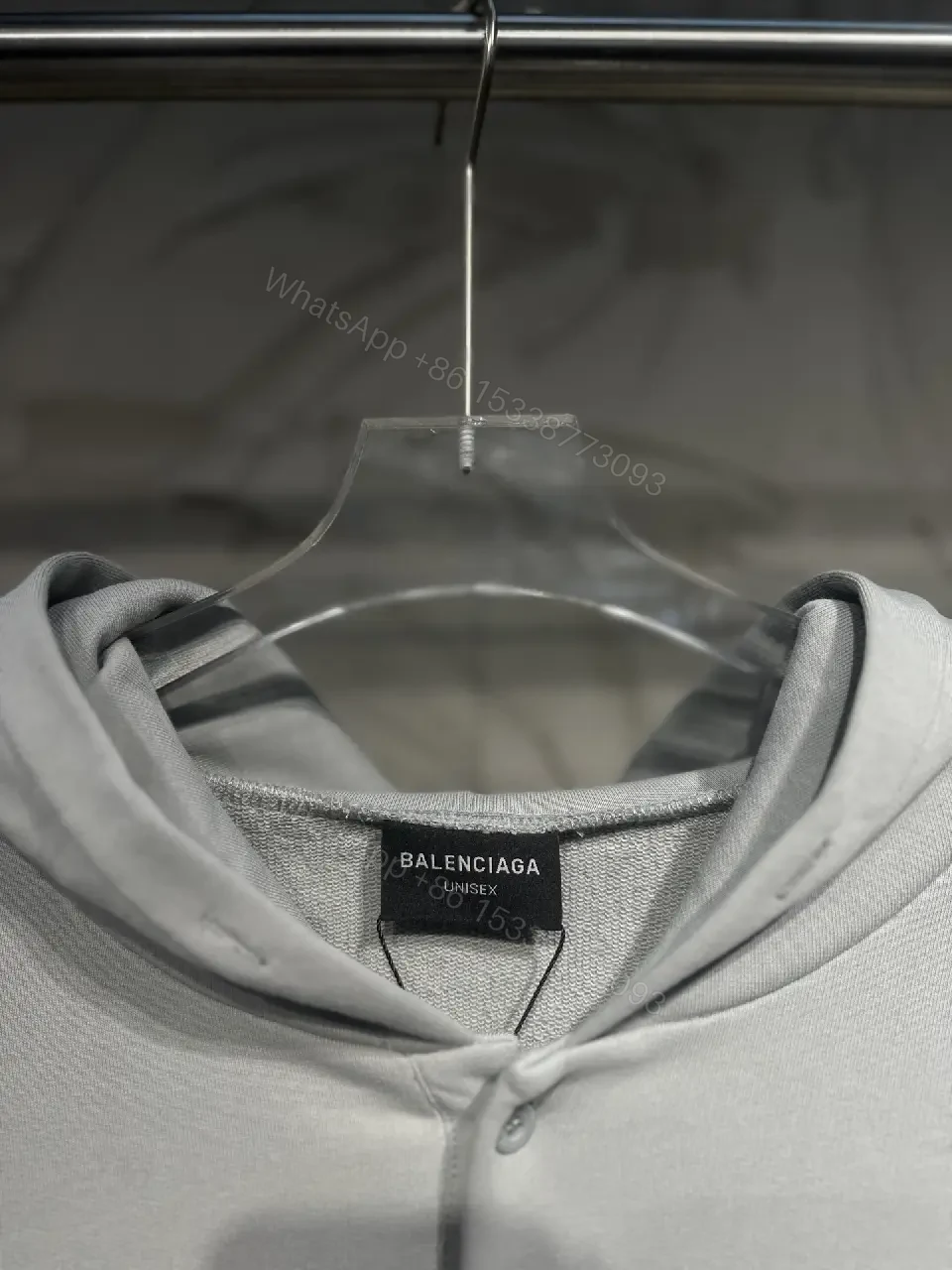View 13 of Gradient Grey Gradient Hoodie: Luxe Streetwear Comfort