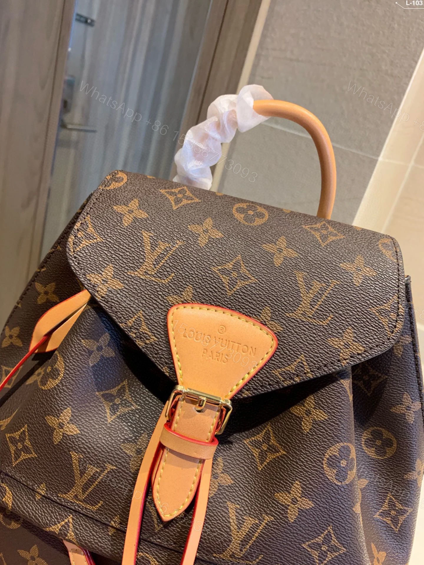 View 9 of Louis Vuitton Backpack Montsouris Monogram