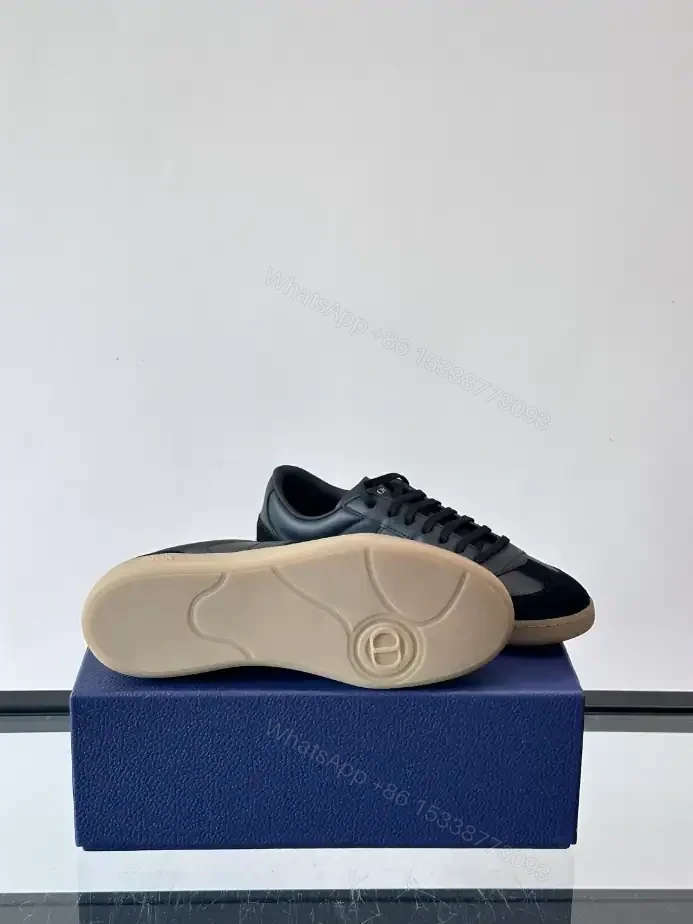 View 5 of DIOR B01 MATCHPOINT SNEAKER BLACK SMOOTH CALFSKIN AND BLACK SUEDE – CD241