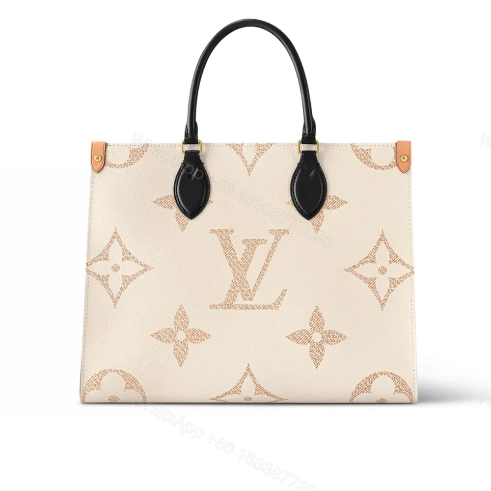 Louis Vuitton Onthego MM Monogram Canvas Beige 35Cm M46912 — view 1