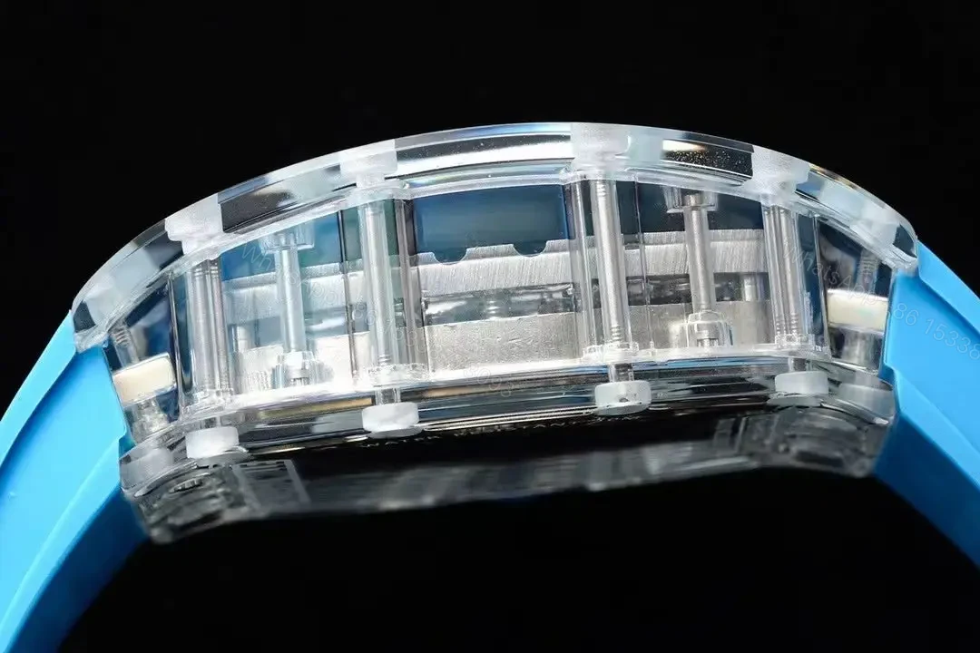 View 12 of Richard Mille Swiss Made Clone RM 53-02 Real Sapphire Edition