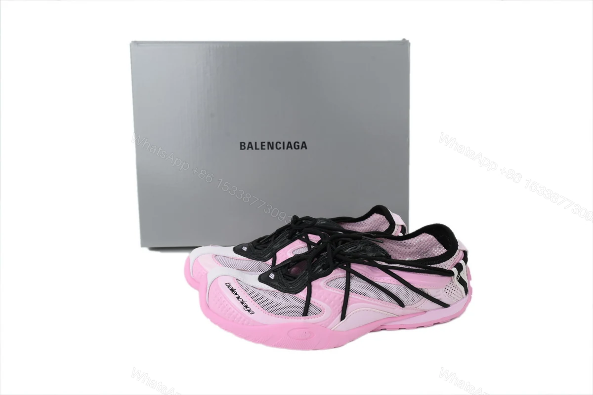View 7 of Balenciaga Runner Wmns Radar Slip-On 'Pink Black' 865868 WSTBL 5010
