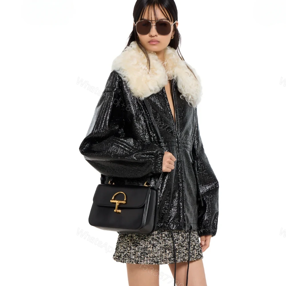 View 9 of Gucci Siena Medium Top Handle Bag Black Leather 25Cm