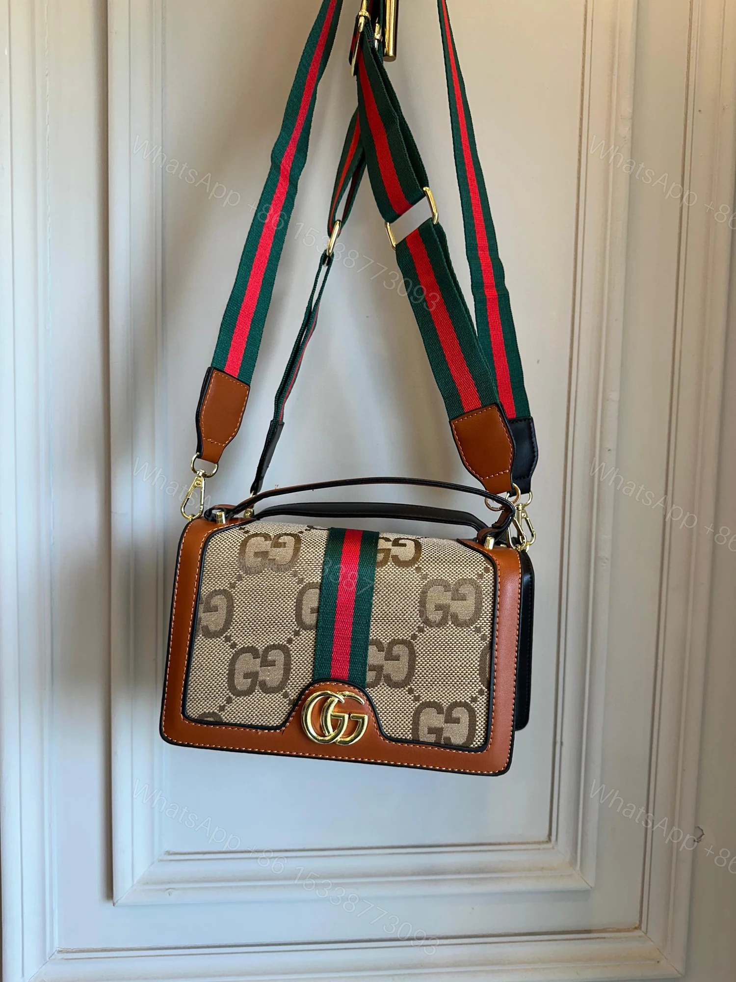 View 7 of FIRST COPY GUCCI SIDE SQUARE BAG