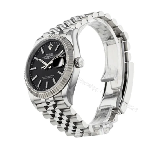 View 2 of Rolex Datejust 126234 Stainless Steel Black Dial Super Clone