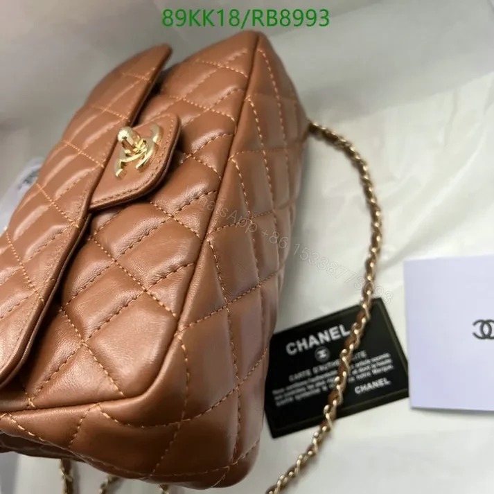 View 20 of Chanel Inspired Classic Black Flap Mini Bag- Elegant Style