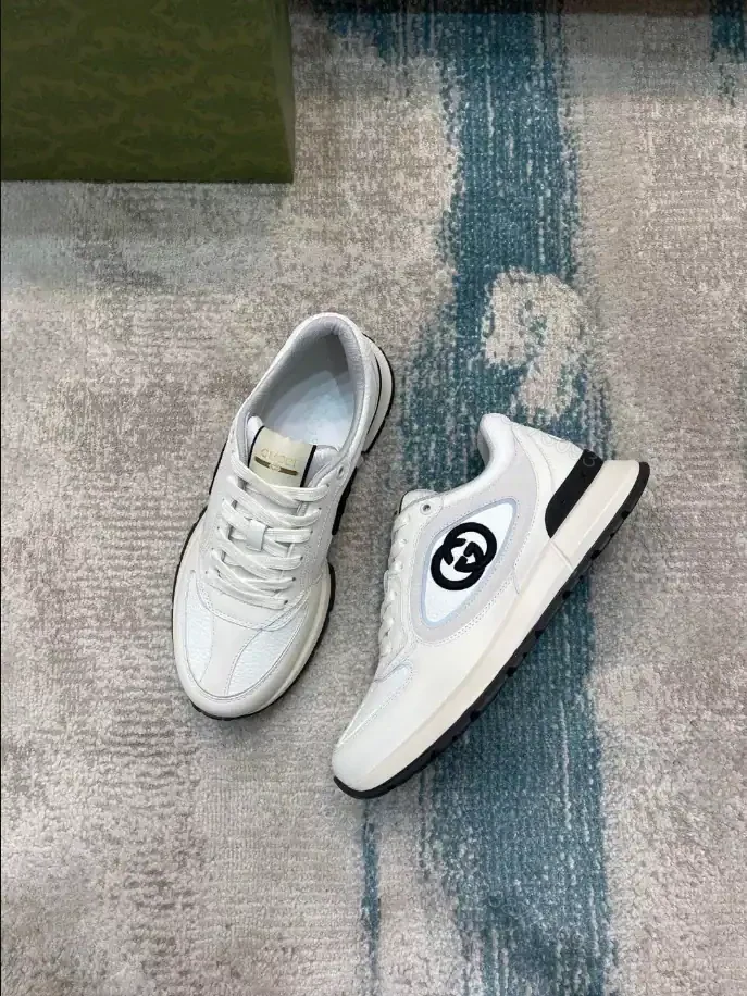 View 3 of GUCCI MEN’S LEATHER SNEAKER – GC201
