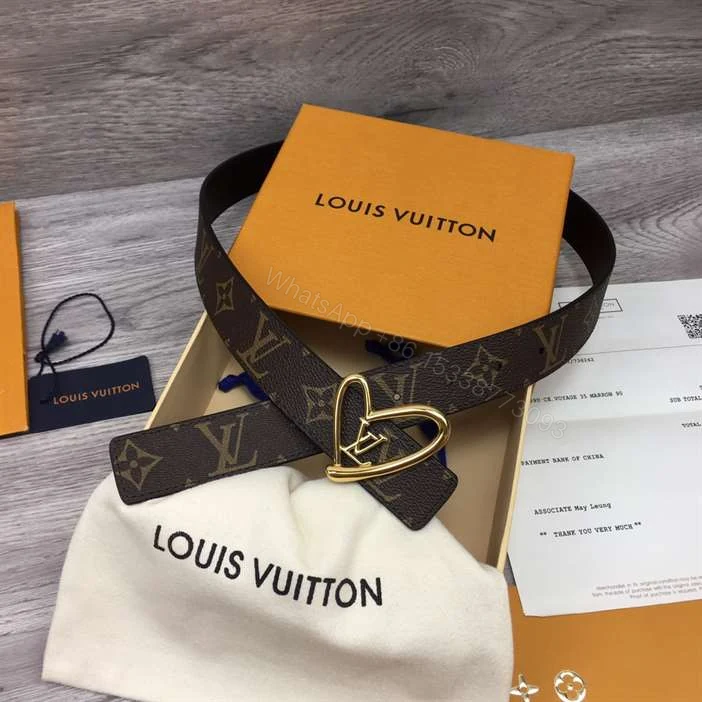 View 5 of LOUIS VUITTON HEART BELT – B175