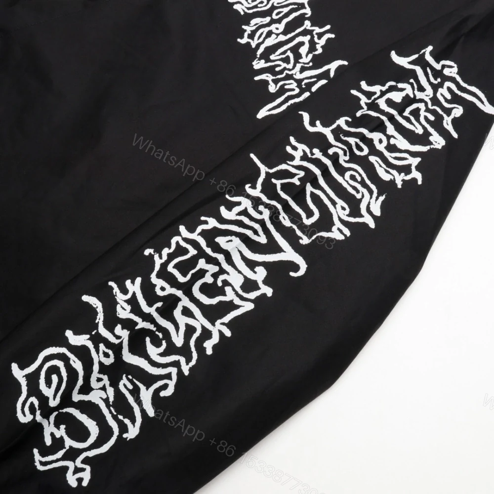 View 8 of 高仿Balenciaga*SS24NewYear系列773374長袖襯衫黑色