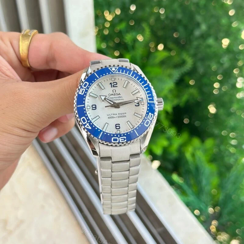 View 3 of Omega Seamaster Planet Ocean 600M White 45mm Automatic