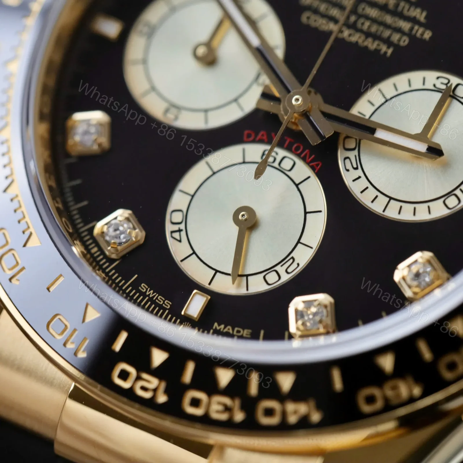 View 8 of Rolex Daytona Black Dial Yellow Gold 126518LN