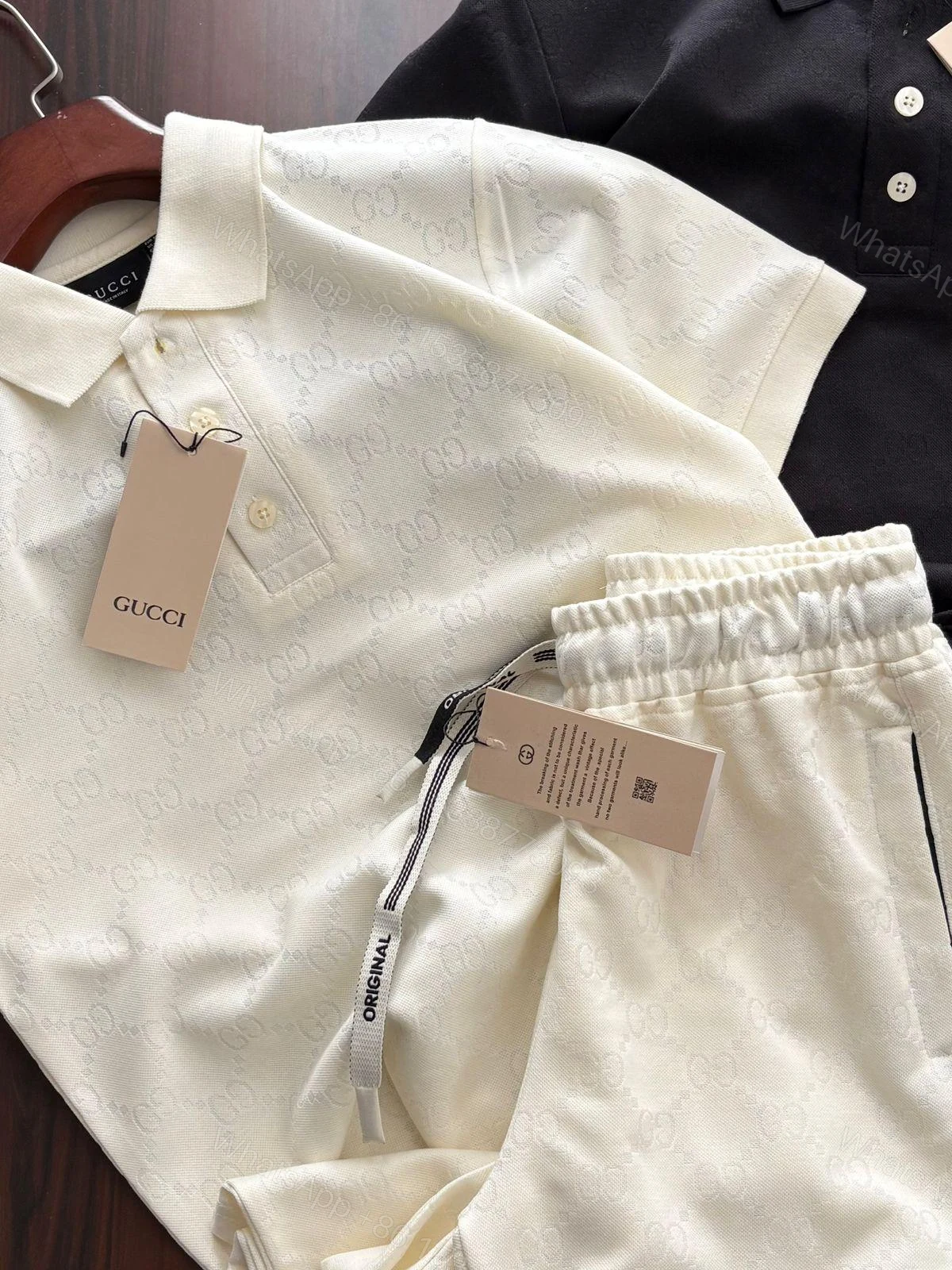 View 7 of Gucci Imported Premium Self Design Coord Set First Copy | AAA+ Replica
