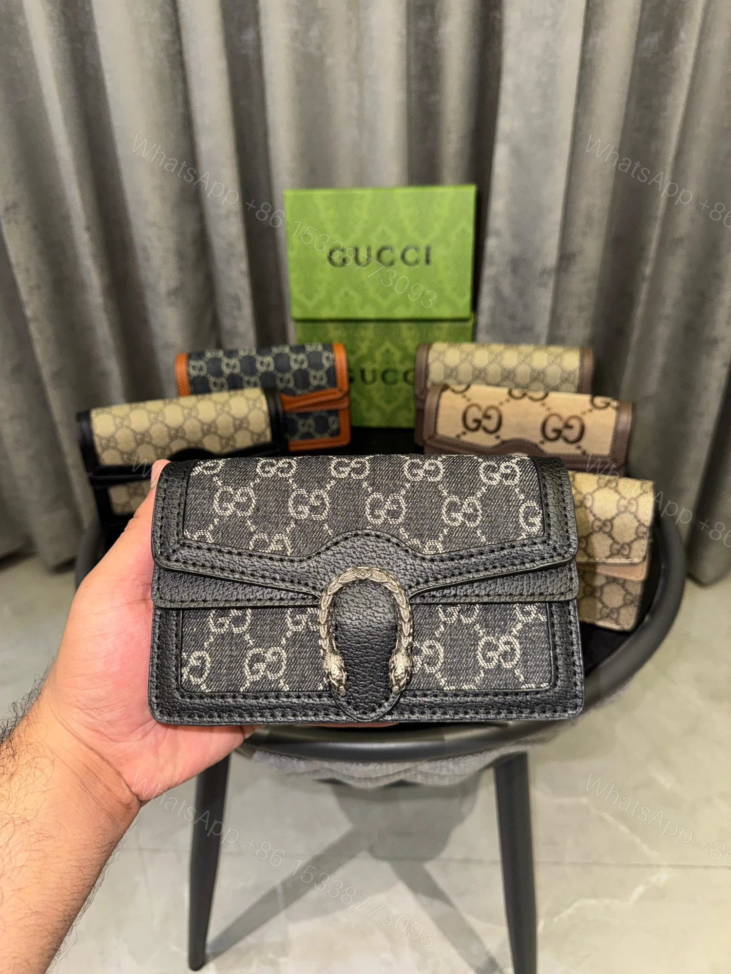 View 6 of FIRST COPY Gucci Dionysus Mini Bag