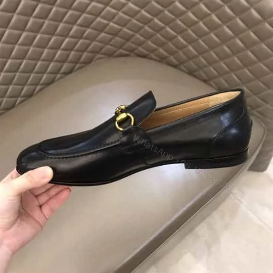 View 3 of GUCCI JORDAAN LEATHER LOAFER – LDG016
