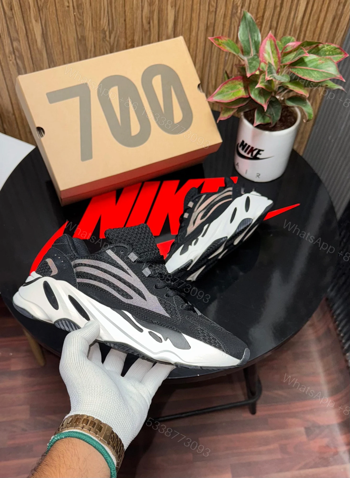 View 4 of FIRST COPY ADIDAS YEEZY 700 V2 VANTA FOR MEN