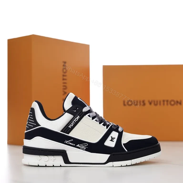 Bold Contrast LV Sneaker: All-Day Comfort, Luxury Silhouette — view 1