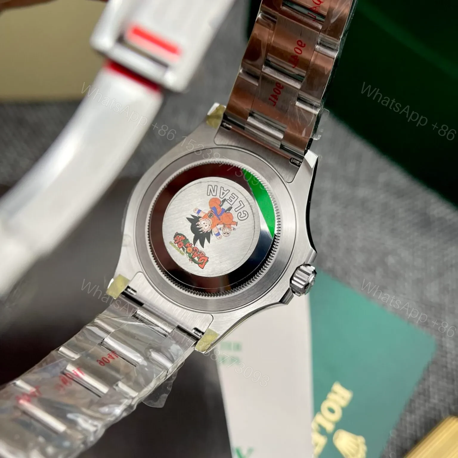 View 5 of Superclone Rolex GMT-Master II Black Dial 116710BLNR “Batman”