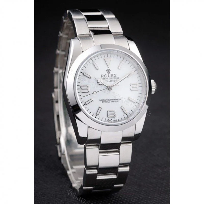 View 3 of Replica Rolex Explorer Silver Dial 98086