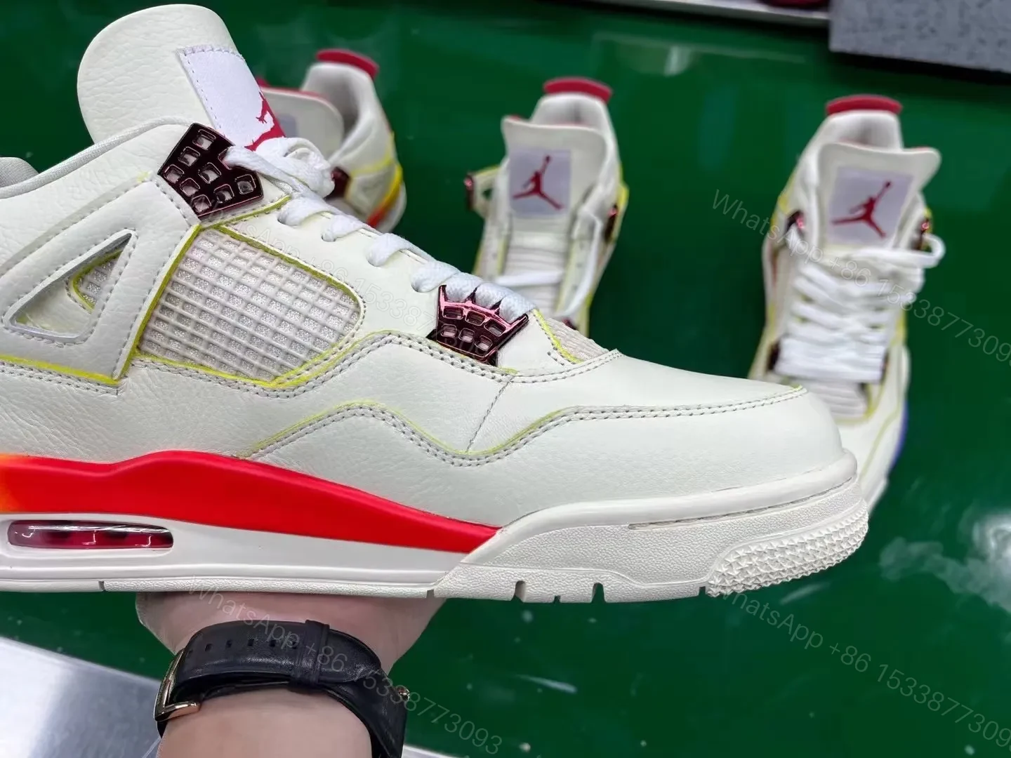 View 2 of J Balvin x Air Jordan 4 Replica