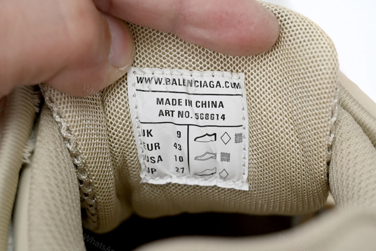 View 7 of Balenciaga Track 2 Sneaker Khaki 568614 W2GN3 9710