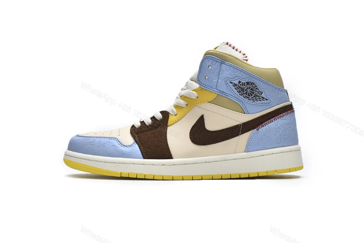 View 14 of Air Jordan 1 Mid SE Fearless Maison Chateau CU2803-200