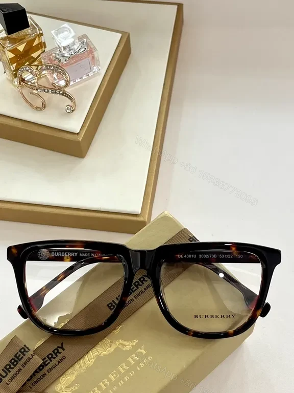 View 6 of Burberry Square Tortoiseshell Acetate Eyewear Frames