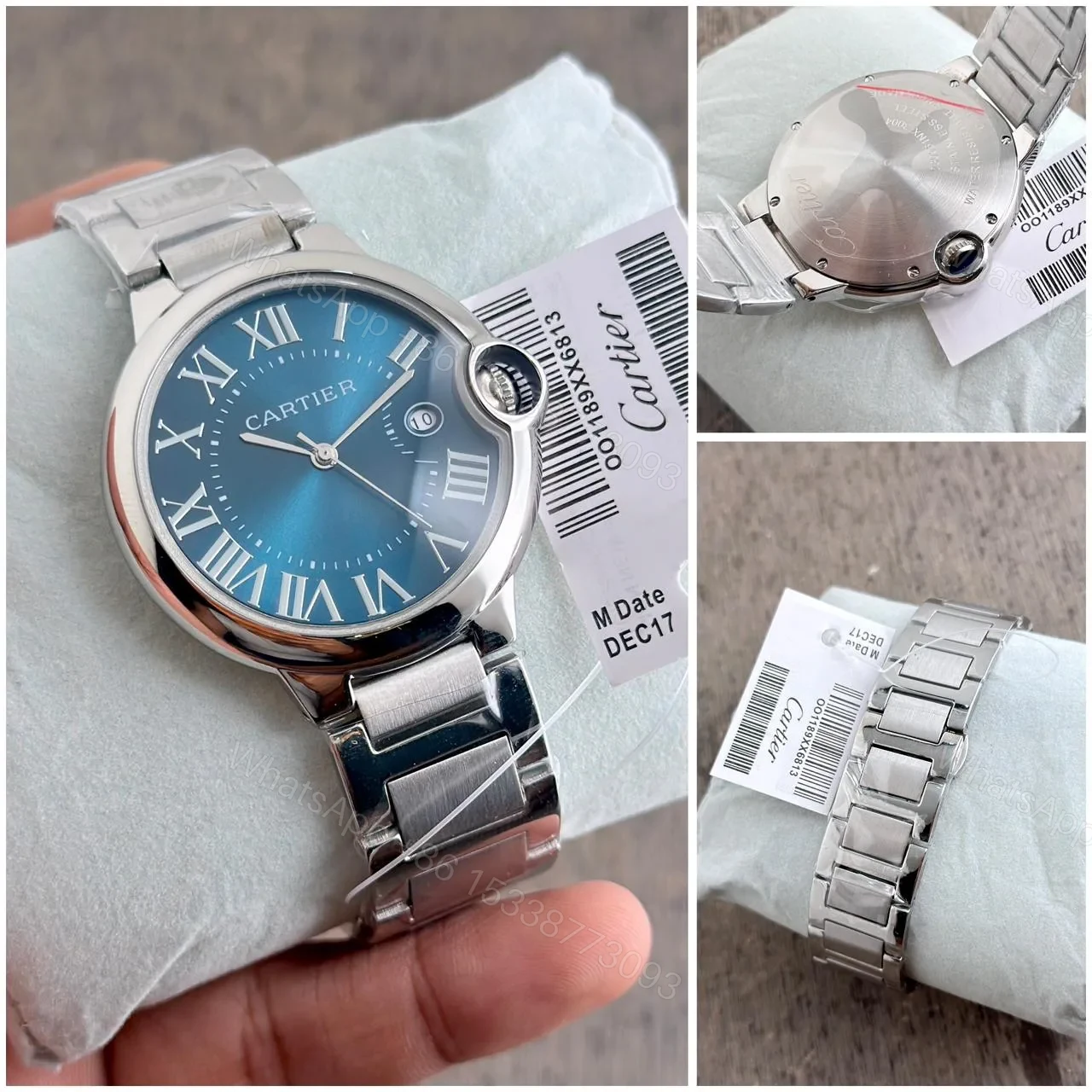 View 5 of Cartier Ballon Bleu Blue Dial