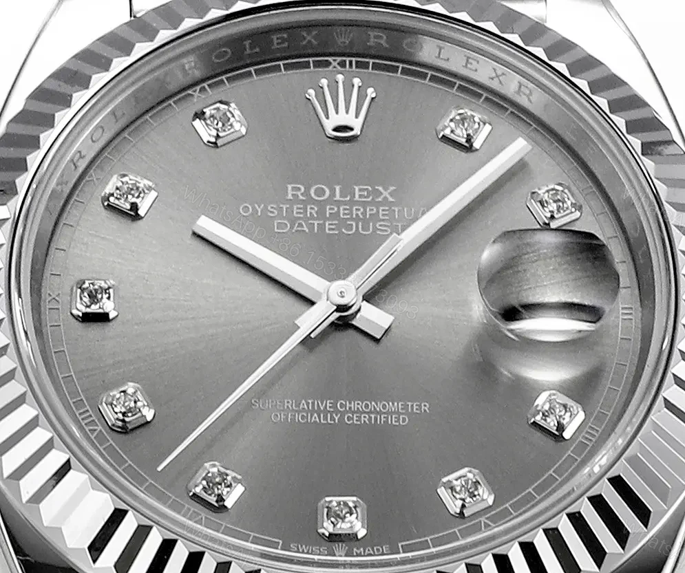 View 6 of Clean Factory Clean Factory DDF Classic Silver Datejust Style Watch