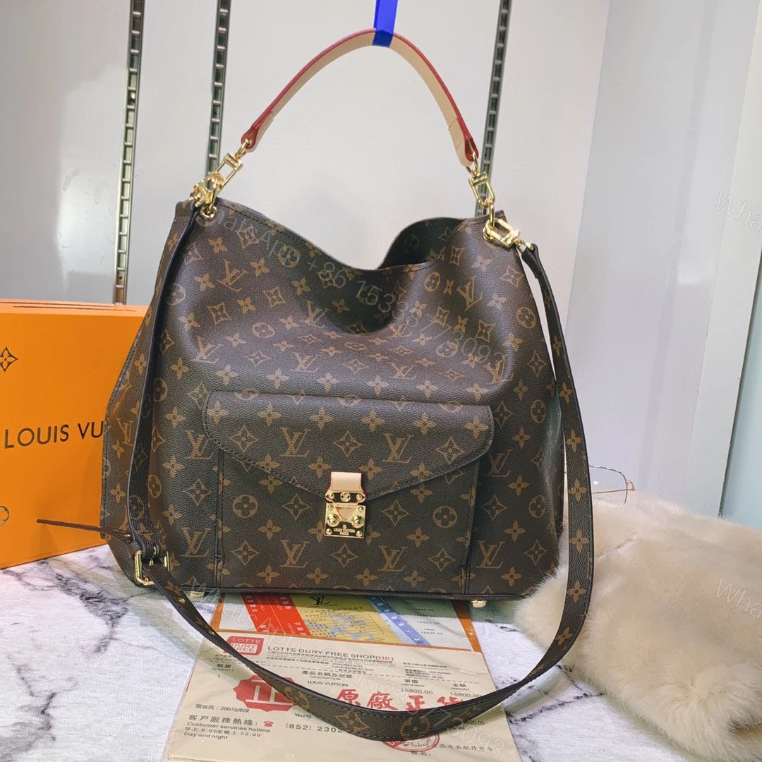 Louis Vuitton Monogram Canvas Metis Hobo Handbag — view 1