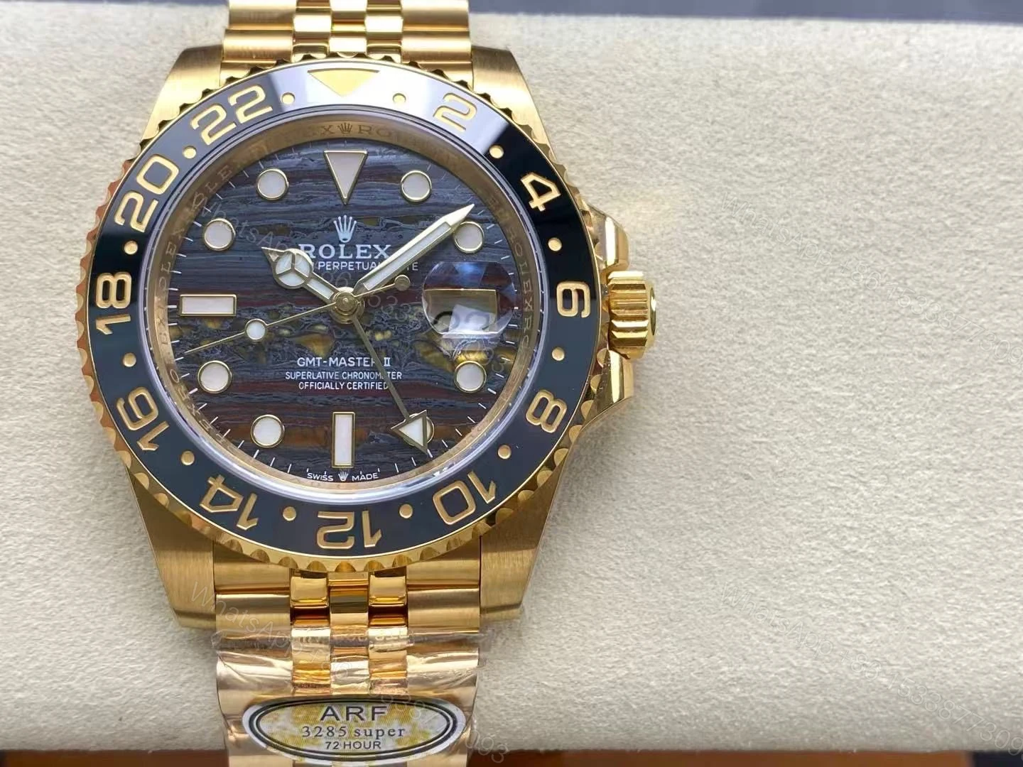 View 11 of Super Clone Replica GMT-Master II Tiger Iron Dial (2025)