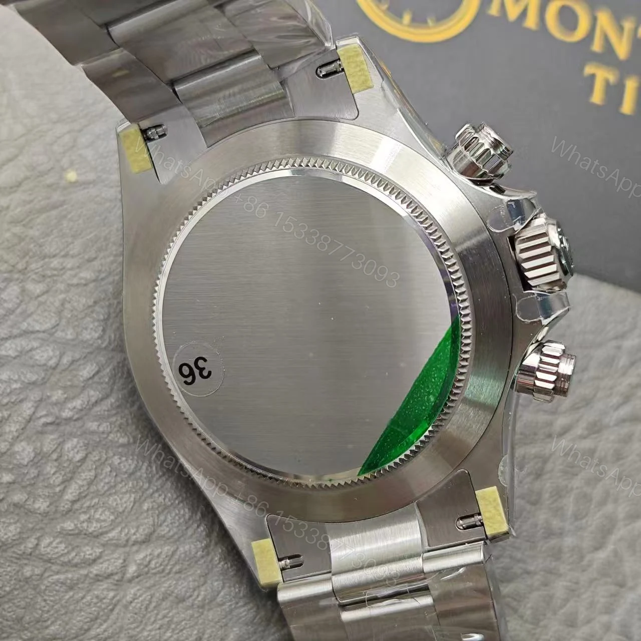 View 18 of Rolex Daytona Panda Replica Copy 116500LN Black Bezel