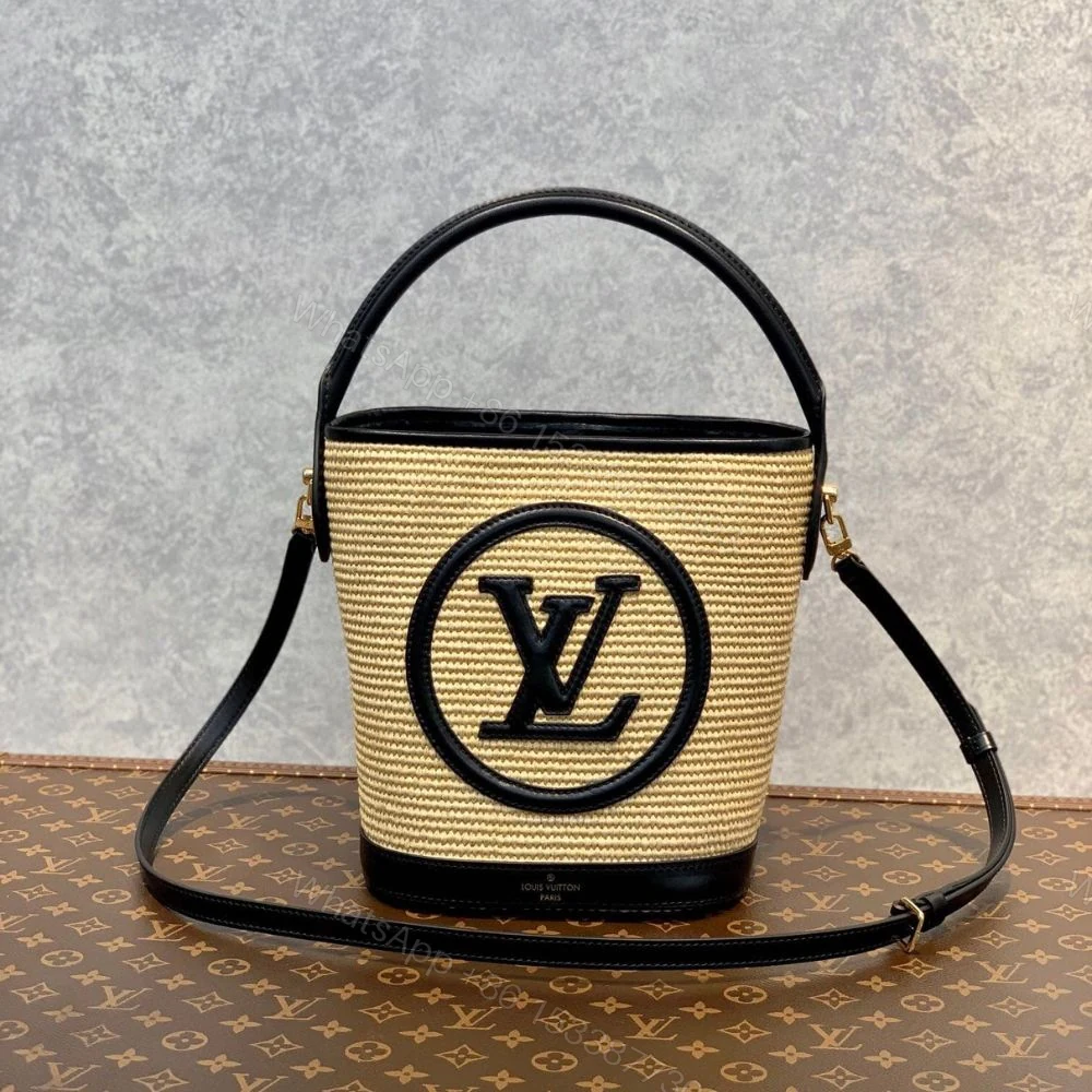 View 2 of Louis Vuitton Petit Bucket Black 24Cm M59961