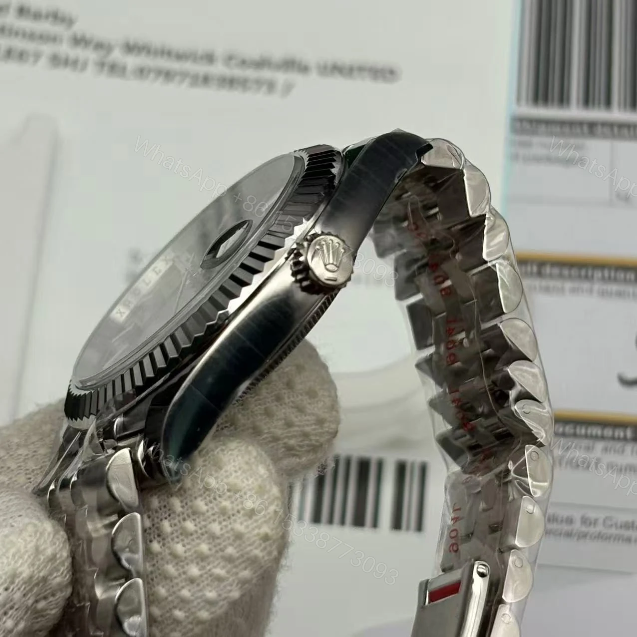 View 6 of Rolex Datejust M126334 Mint Green Watch