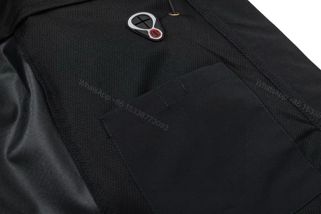 View 6 of Cozy Black Nylon Parka: Minimalist, Weatherproof, Modern Simplicity