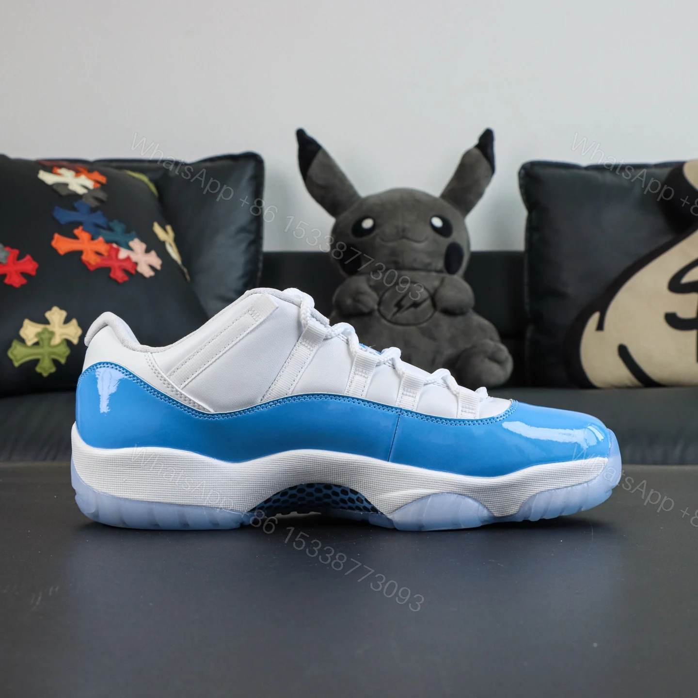 View 2 of Air Jordan 11 Low “University Blue” 2026