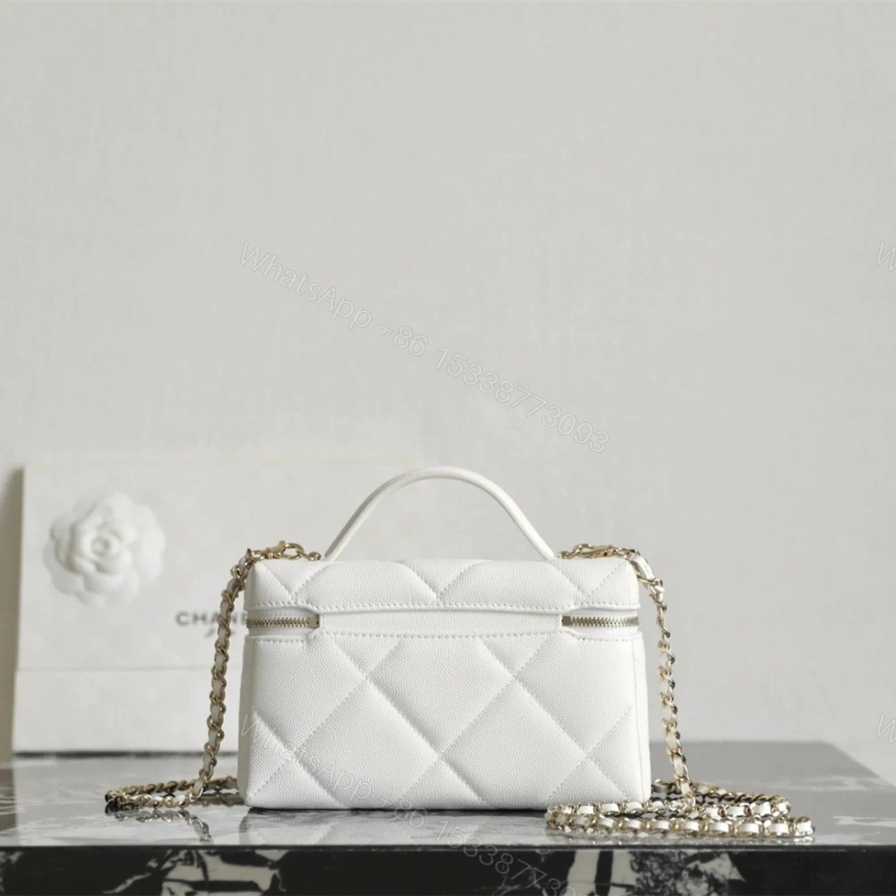 View 2 of 高仿Chanel*25K系列AP4936小牛皮盒子包白色免檢版