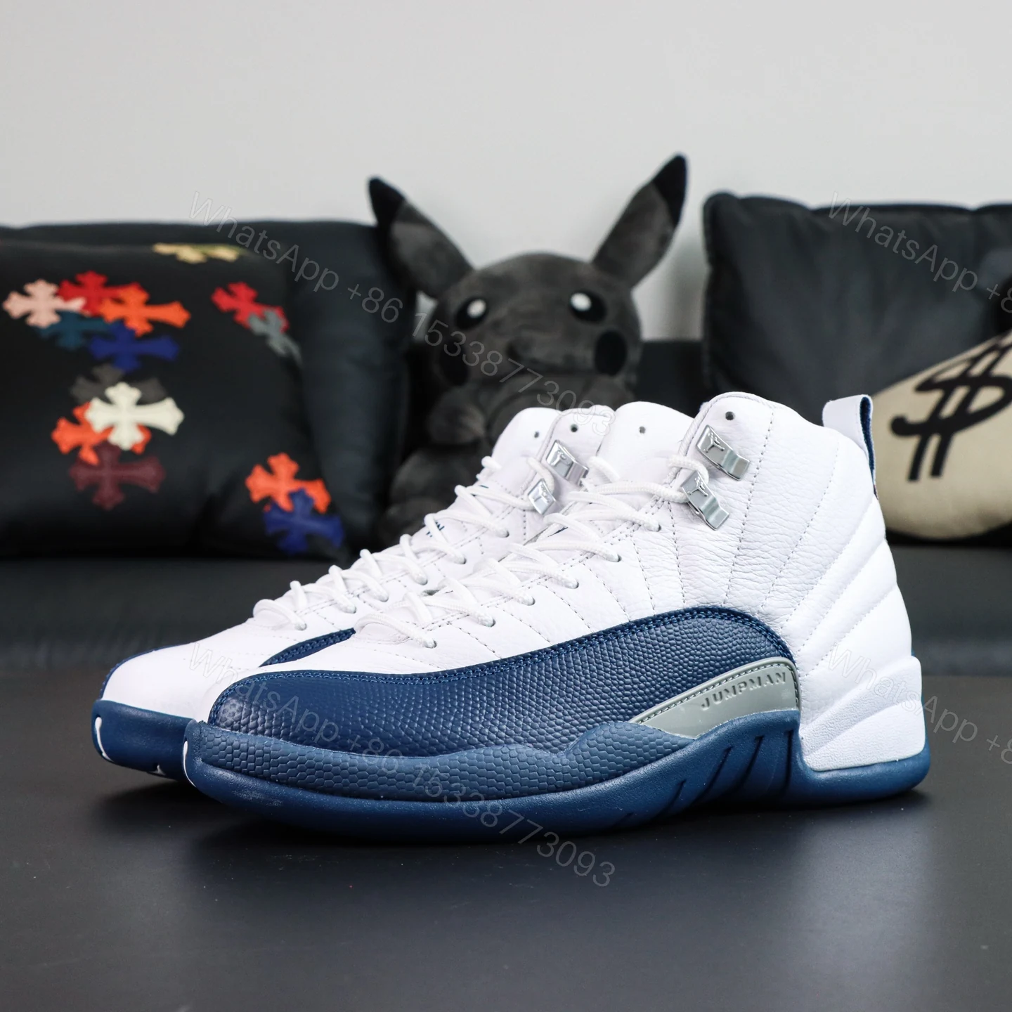 View 9 of Air Jordan 12 “French Blue” Reps