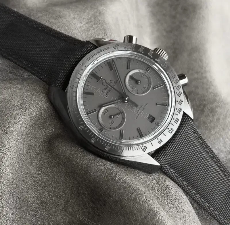 View 2 of Omega Replica Speedmaster Dark Side of the moon Super Clone