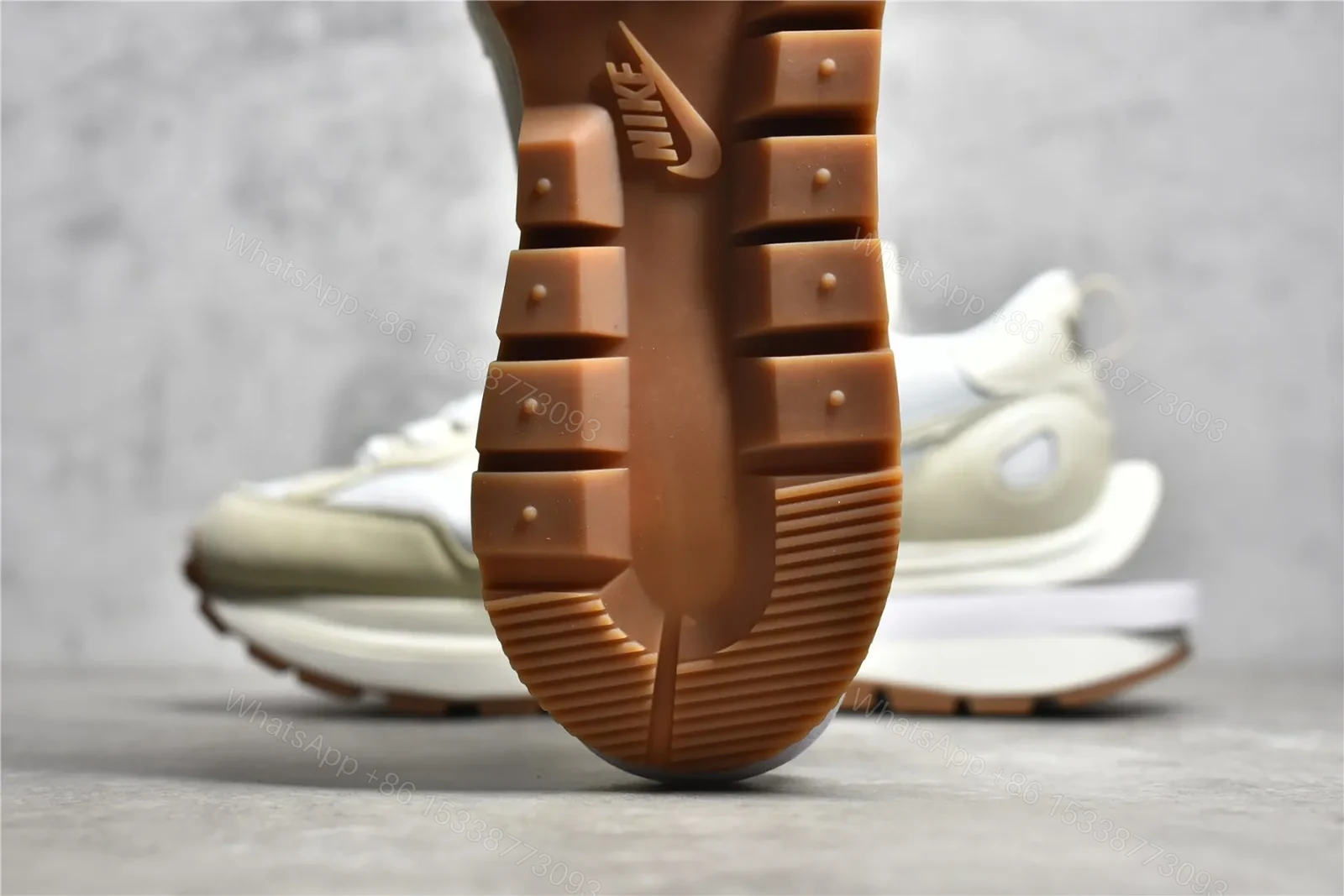 View 8 of Nike x Sacai VaporWaffle “Sail Gum” Replicas
