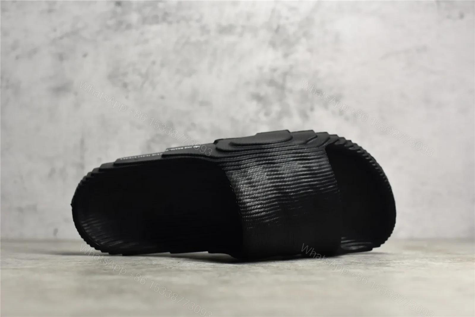 View 4 of UA originals adilette Black Reps