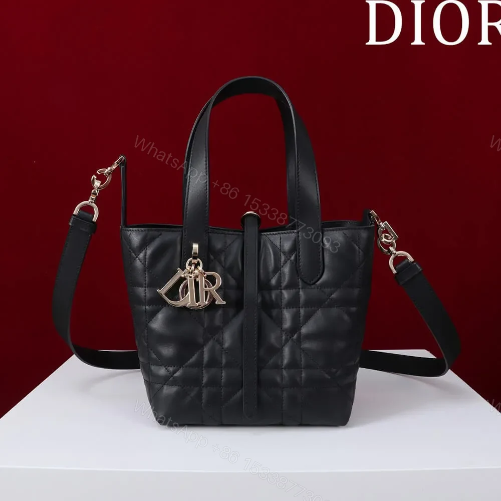 Small Dior Toujours Vertical Tote Bag — view 1