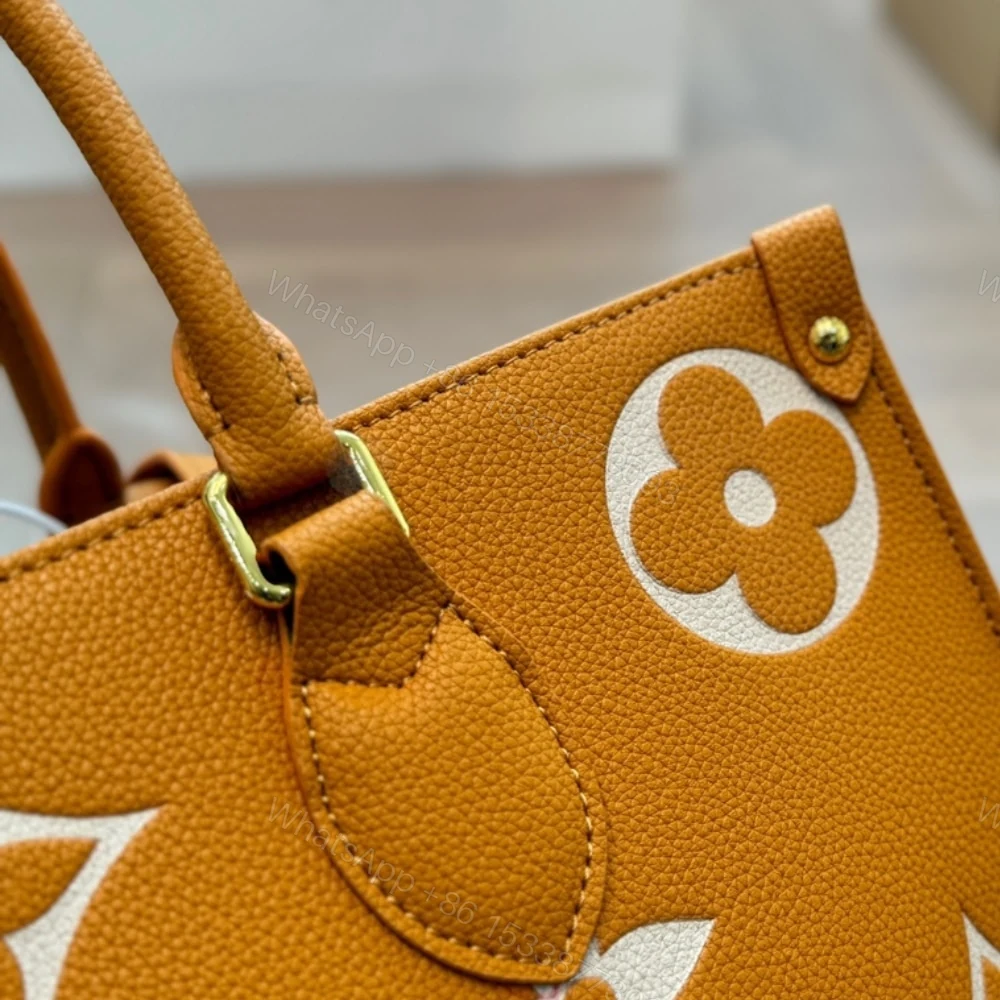 View 8 of Louis Vuitton Onthego MM Bag Orange 35Cm M45982