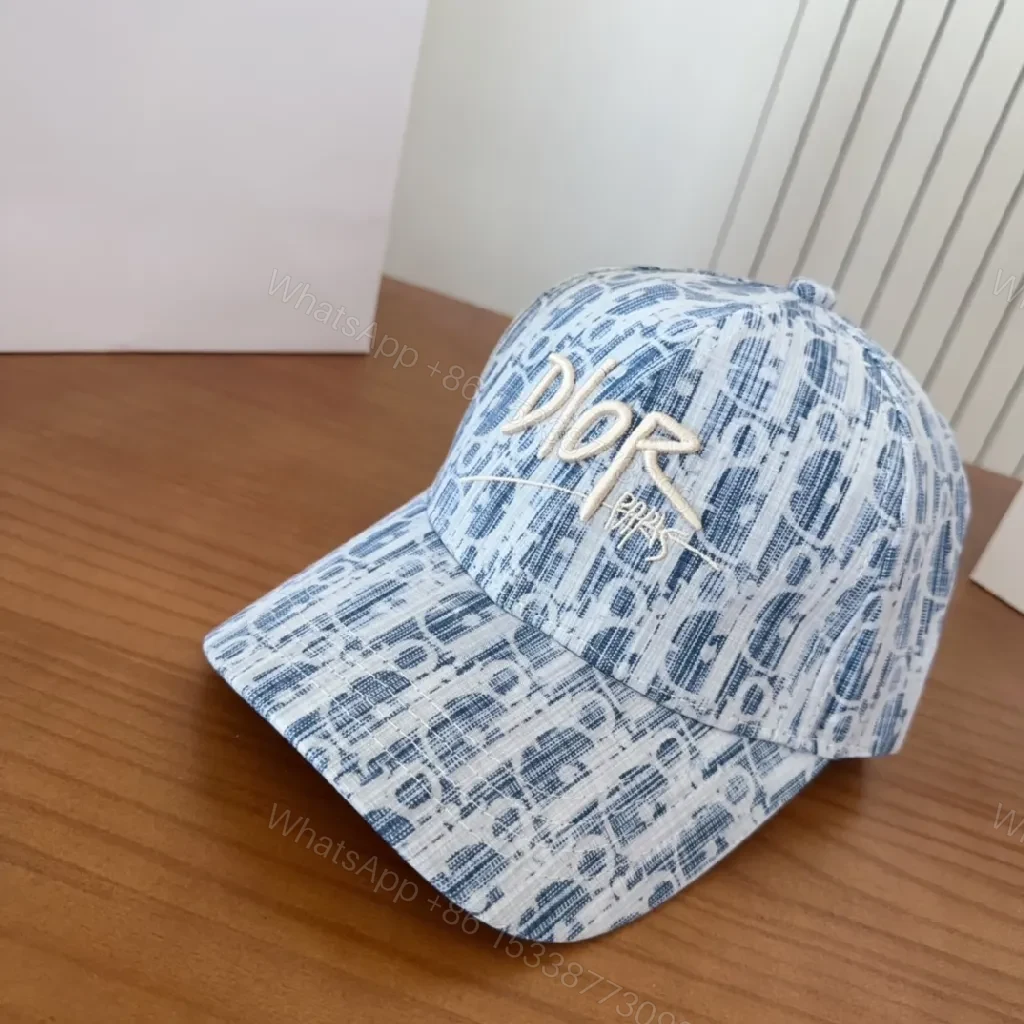 View 7 of Monogram Textured Cap: Luxury Jacquard, Everyday Style