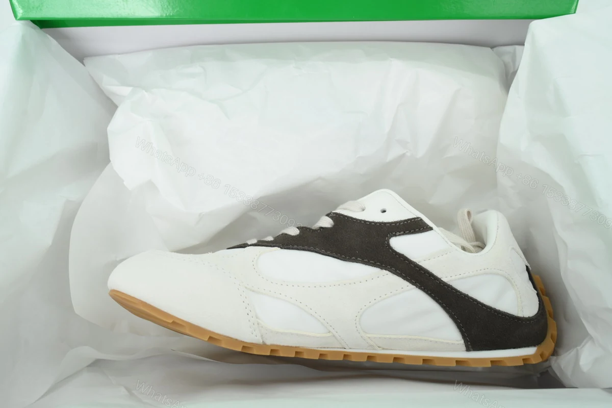 View 6 of Bottega Veneta Orbit Sneaker 'White Black' 867921 V3MS2 9163