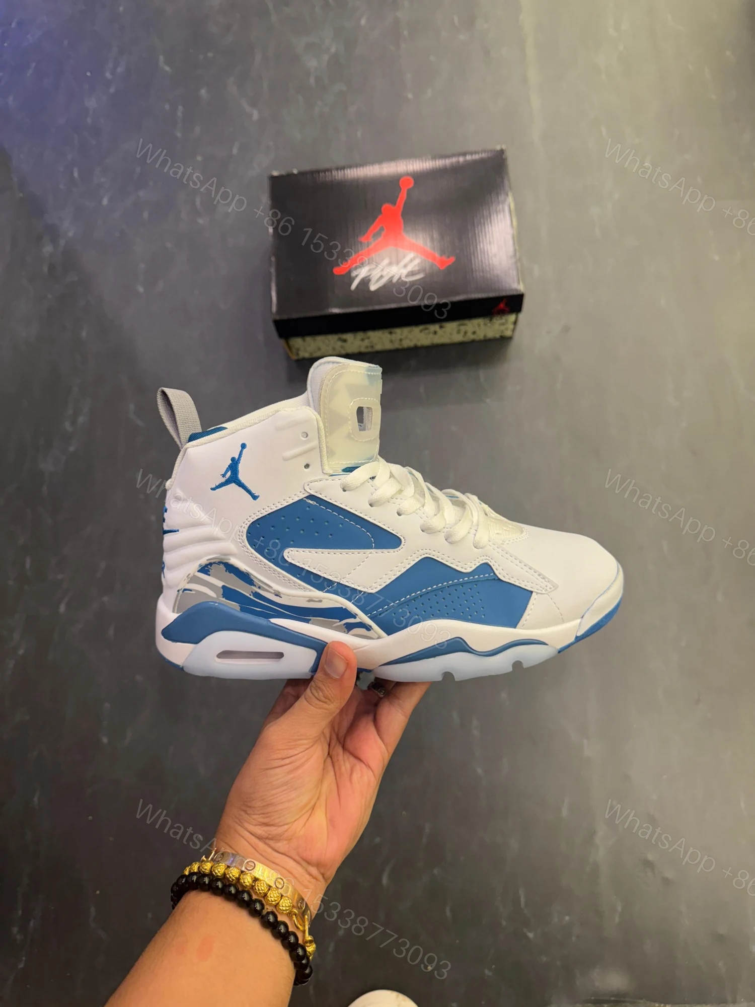 View 3 of First Copy Air Jordans Jumpman MVP Blue